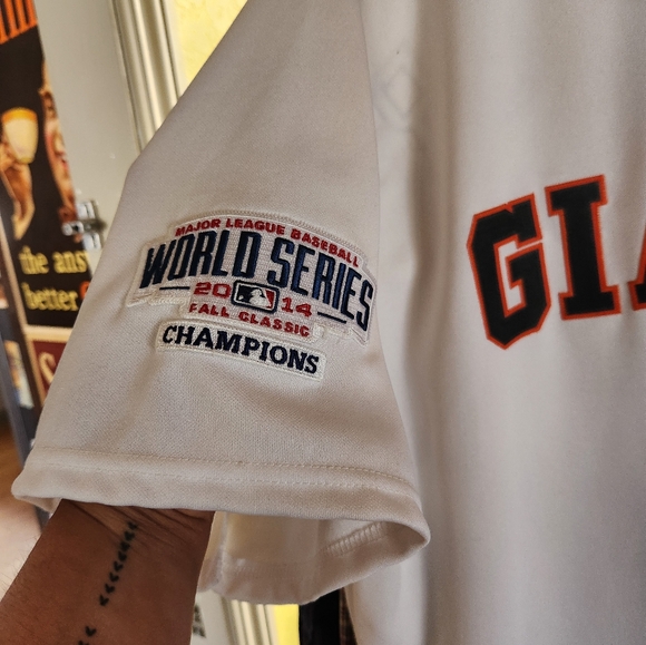 Bumgarner SF Giants 2XL Jersey New 2014 - Picture 3 of 3